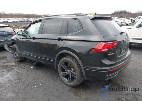 2024 Volkswagen Tiguan 2.0T Se R-Line Black from USA, damaged, VIN 3VV8B7AX3RM040201